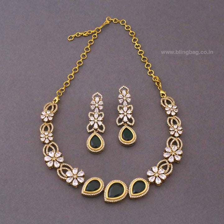 Emerald Sofiaa Victorian Jewellery Set- New Arrivals