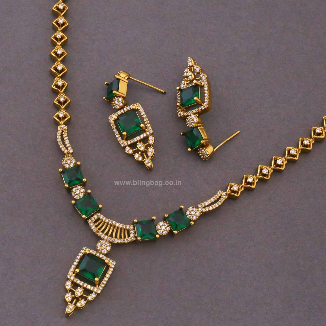 Emerald Tamanna Victorian Jewellery Set- New Arrivals