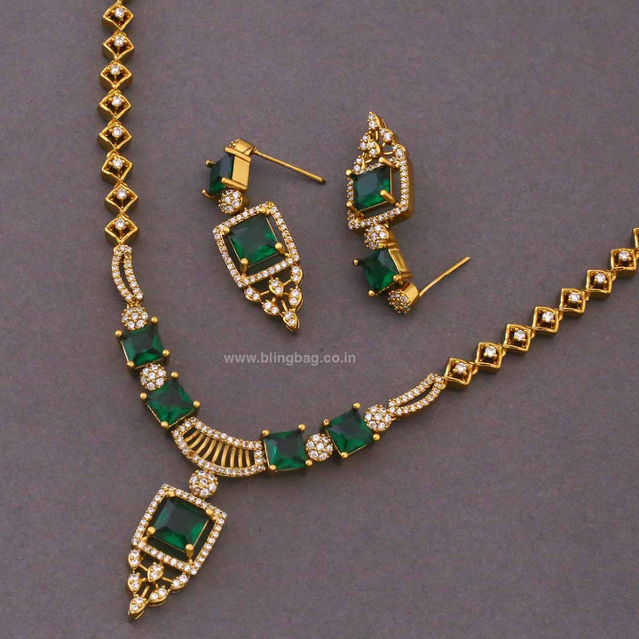 Emerald Tamanna Victorian Jewellery Set- New Arrivals