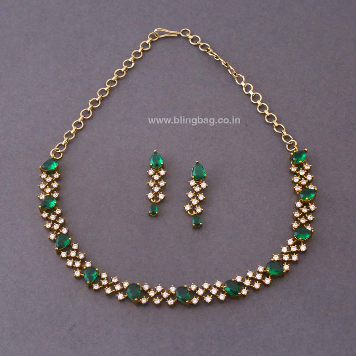 Emerald Vionara Victorian Jewellery Set - New Arrival