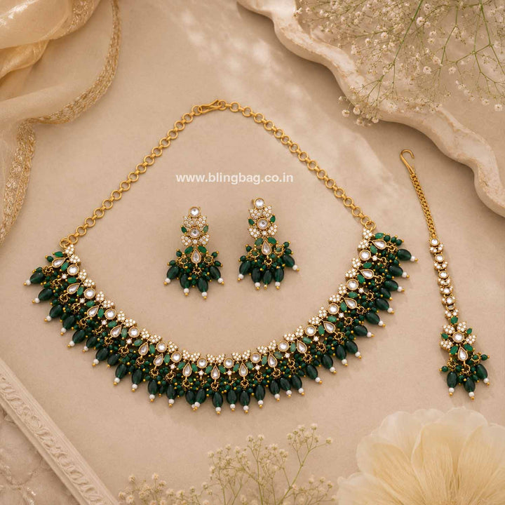 Emerald Xavina Victorian Jewellery Set - New Arrival