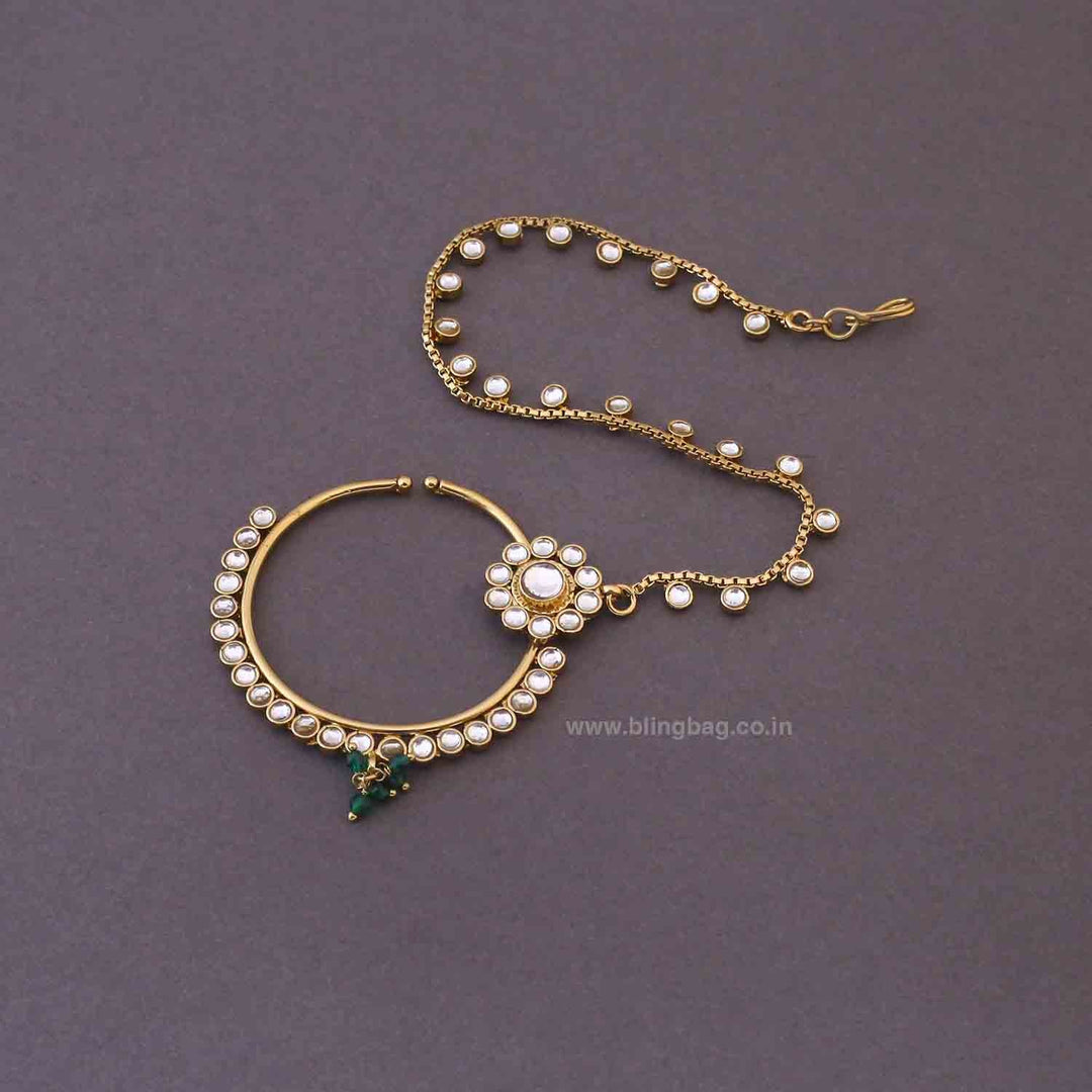 Emerald Yajna Bridal Jewellery Set