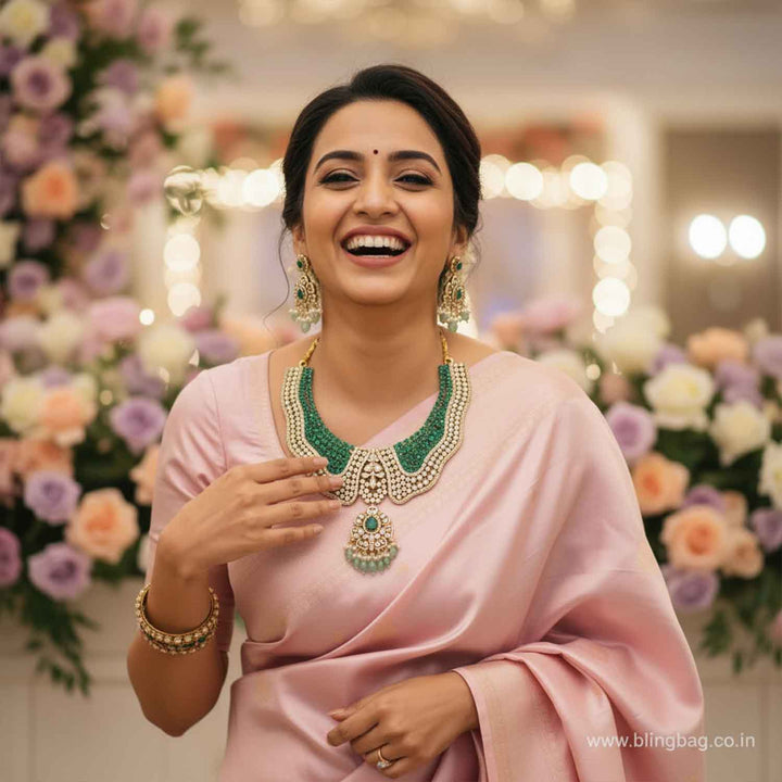 Emerald Zariya Hasli Jewellery Set- New Arrivals