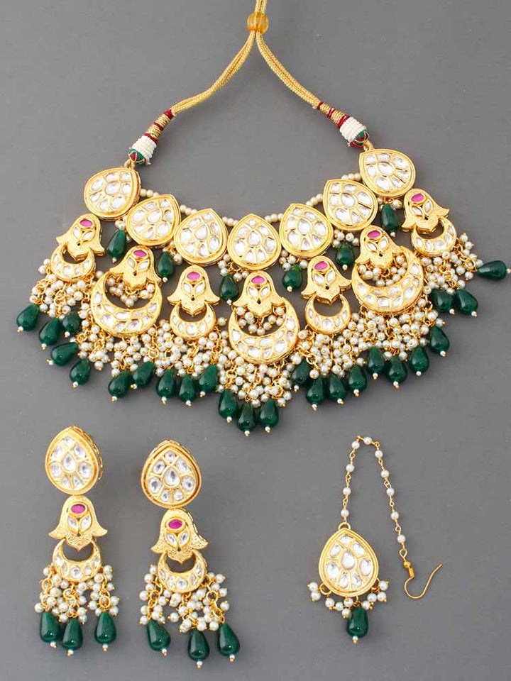 Emerald Anugraha Jewellery Set