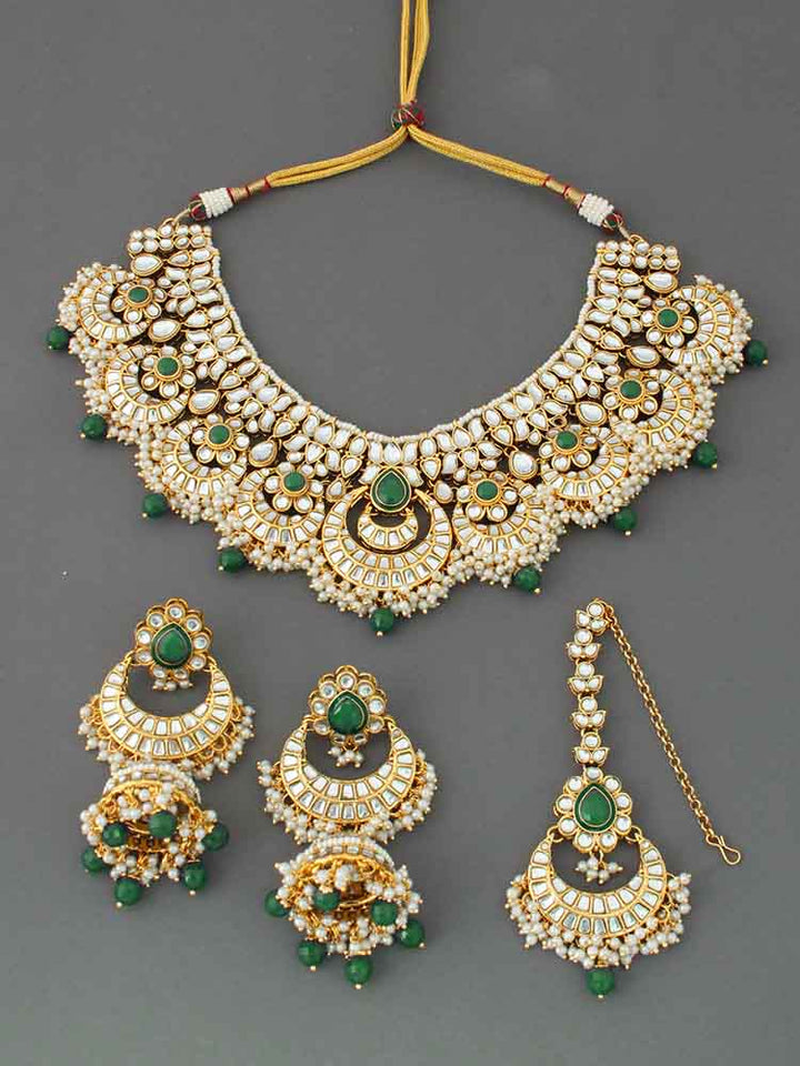 Emerald Aruna Jewellery Set