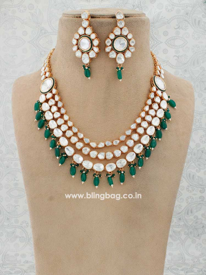 Emerald Vashti Jewellery Set