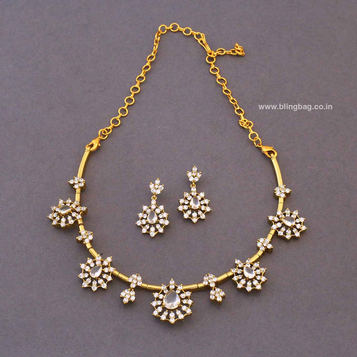 Golden Ambrosia Hasli Victorian Jewellery Set - New Arrival