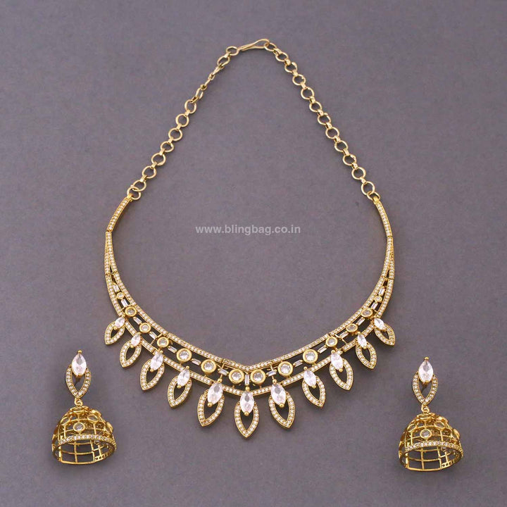 Golden Danielaa Victorian Jewellery Set- New Arrivals