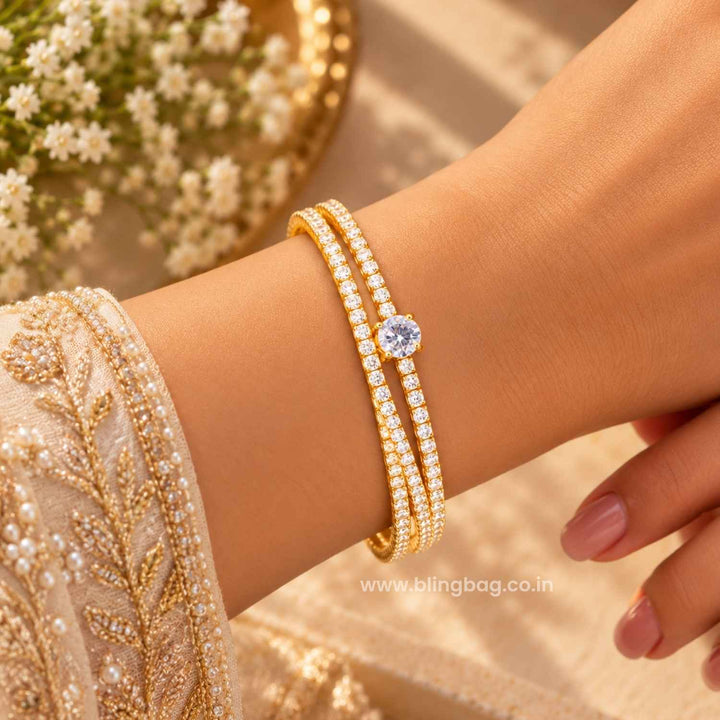 Golden Electra Bracelet