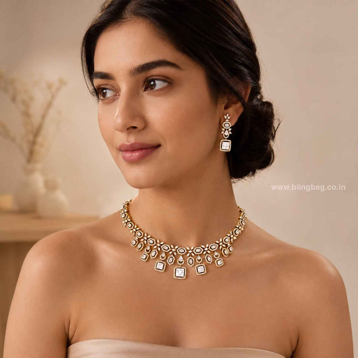 Golden Elisae Victorian Jewellery Set- New Arrivals