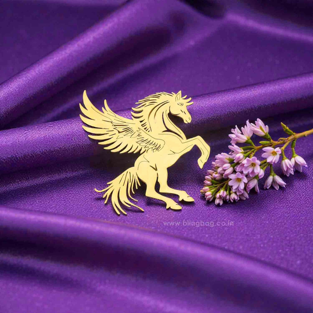 Golden Flyer Brooch