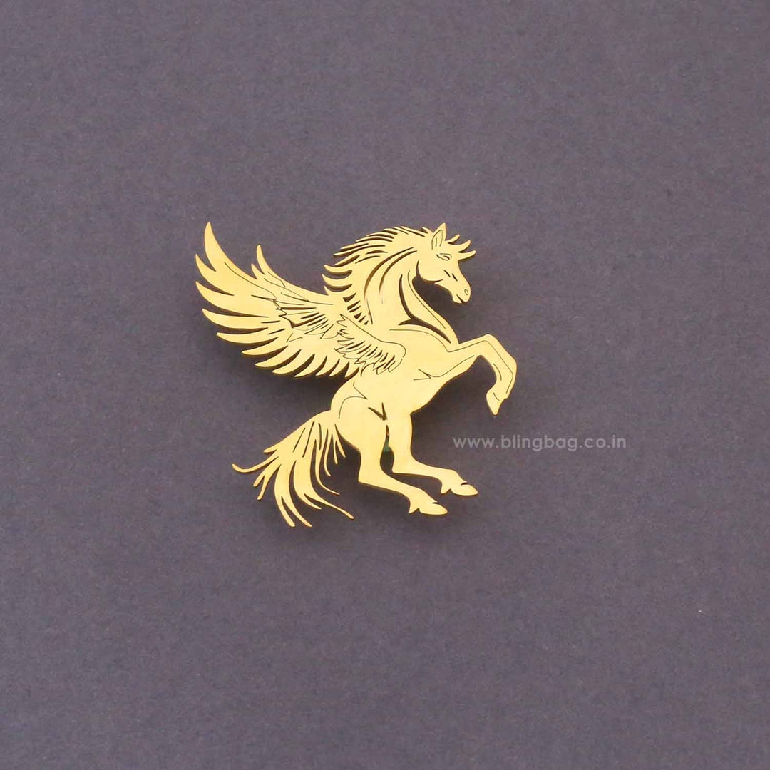 Golden Flyer Brooch