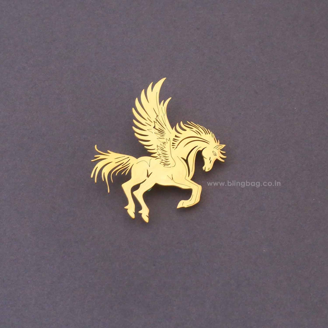 Golden Flyer Brooch