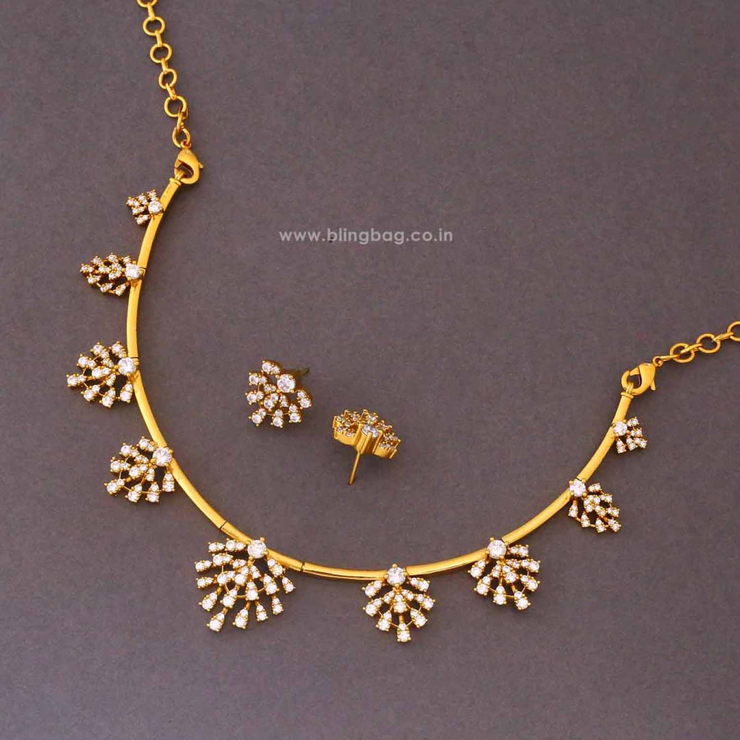 Golden Gunakshi Antique Jewellery Set - New Arrival