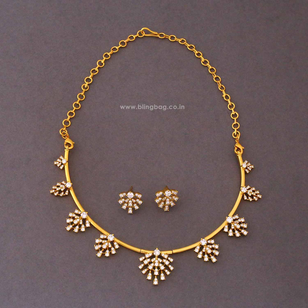 Golden Gunakshi Antique Jewellery Set - New Arrival