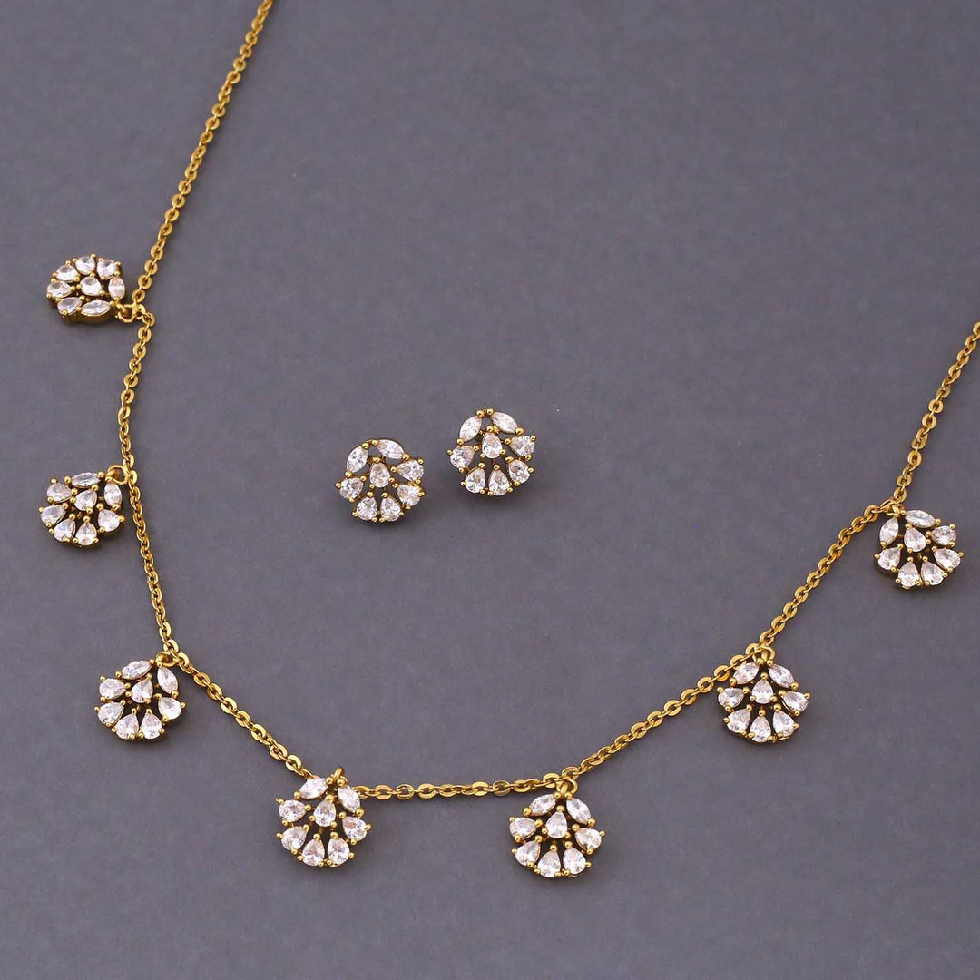 Golden Jiyua Victorian Jewellery Set - New Arrival