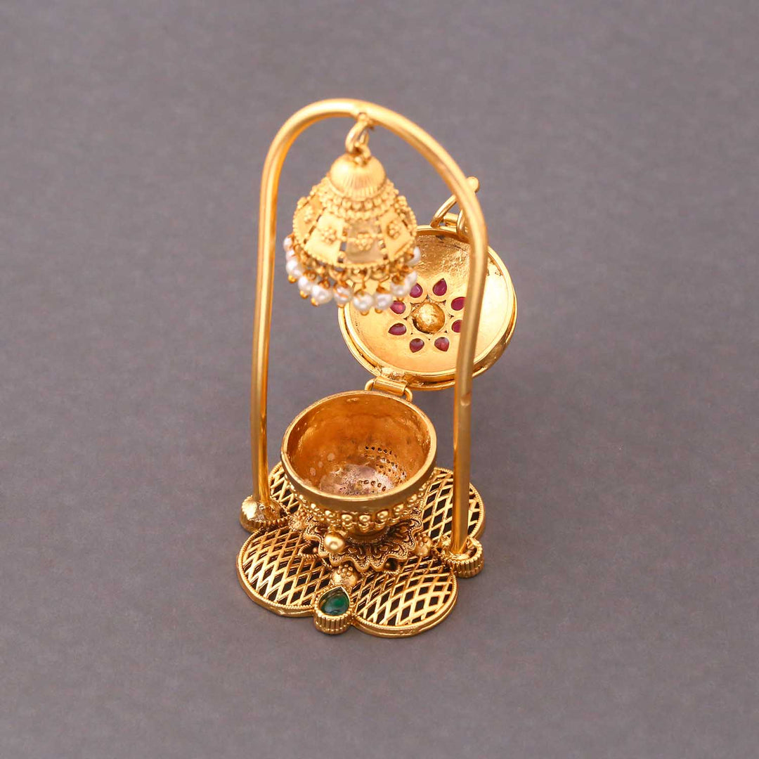 Golden Karunamayi Sindoor Dani