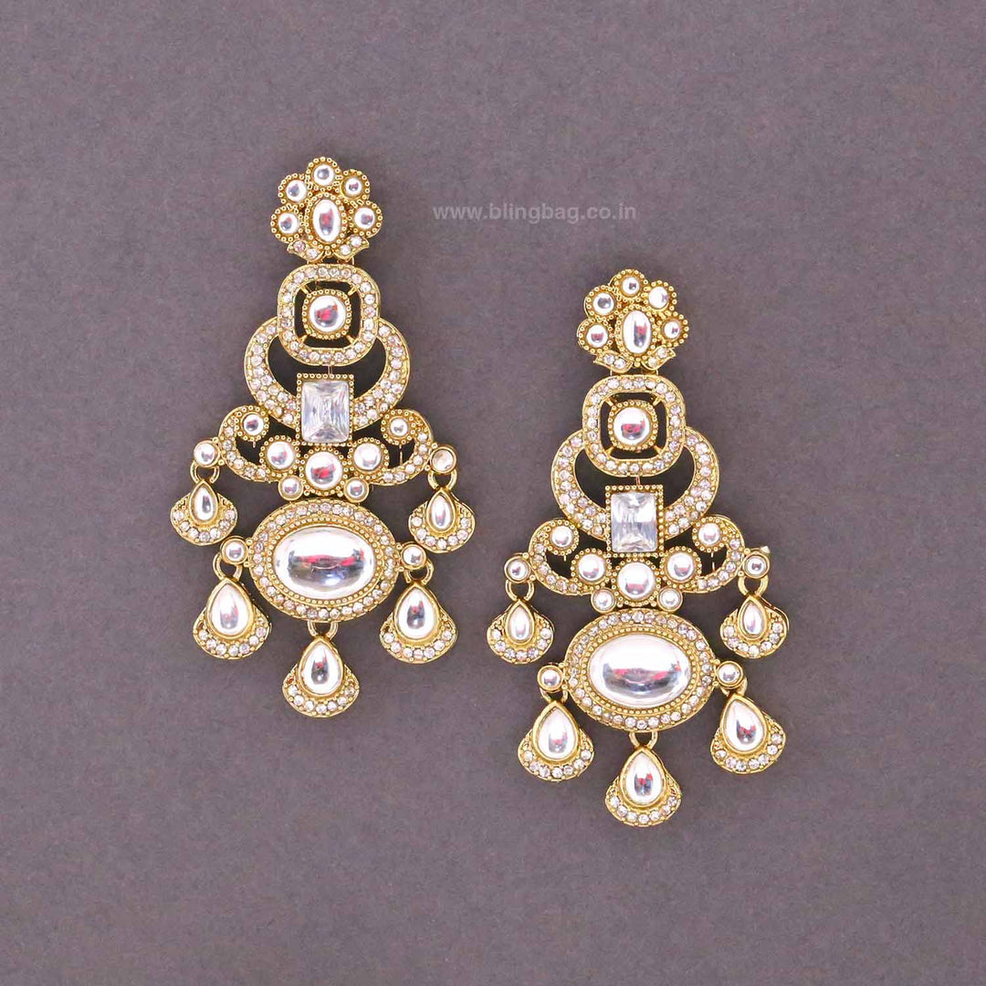Golden Kavishna Danglers
