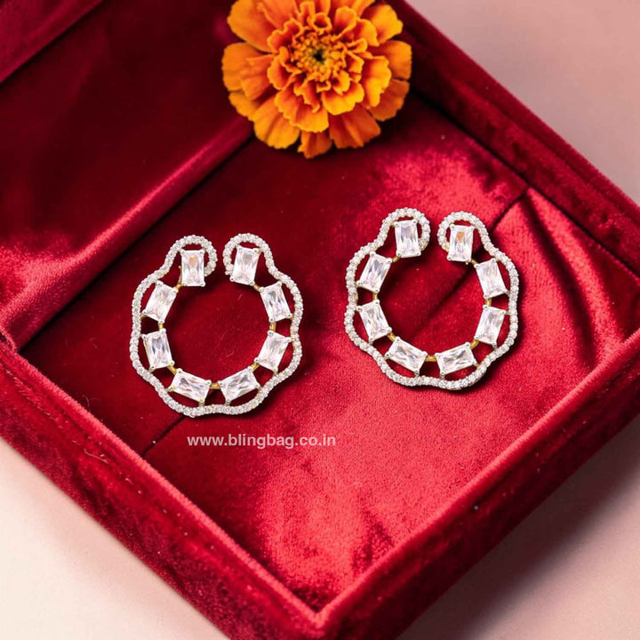 Golden Keiaa Zirconia Studs