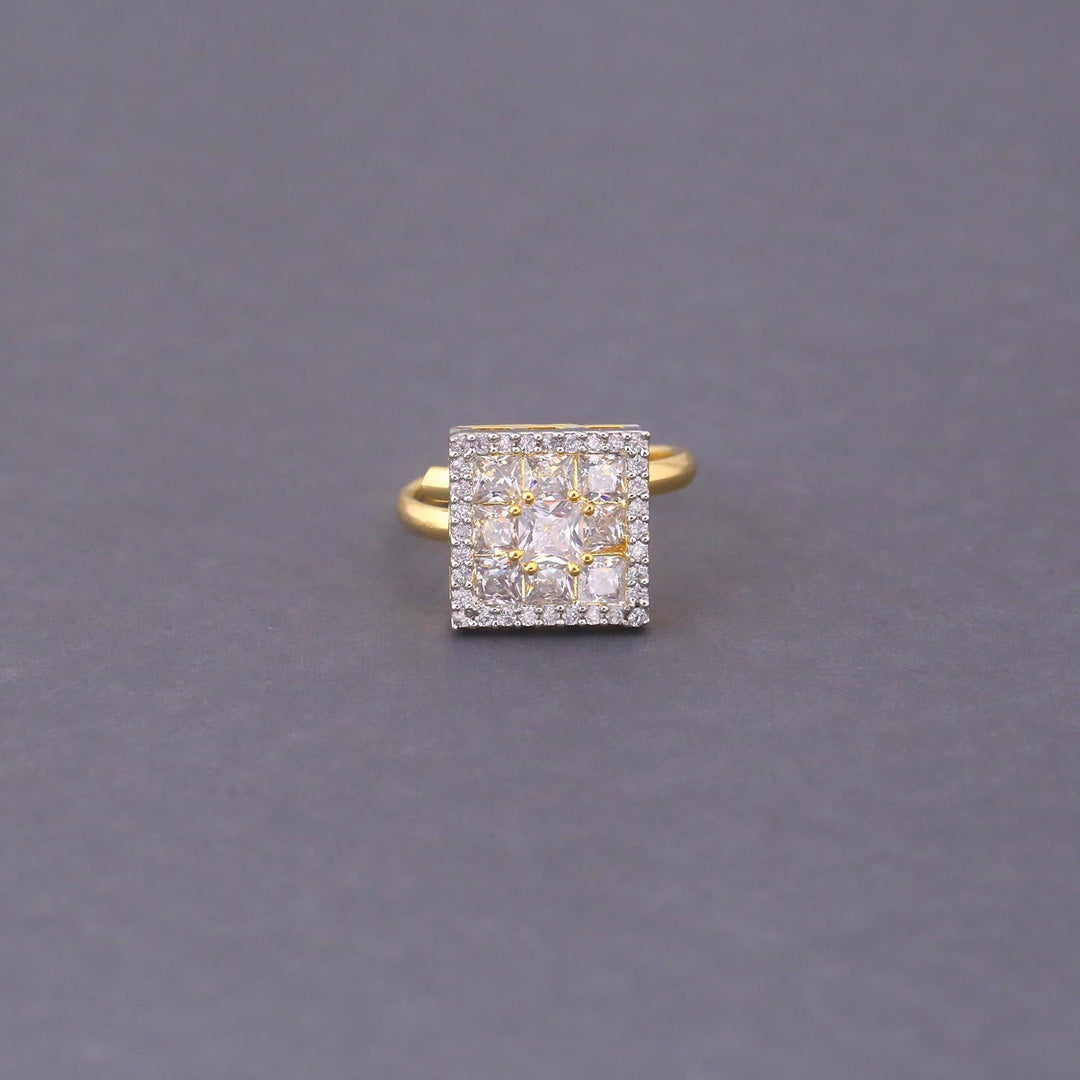 Golden Khadija Adjustable Ring