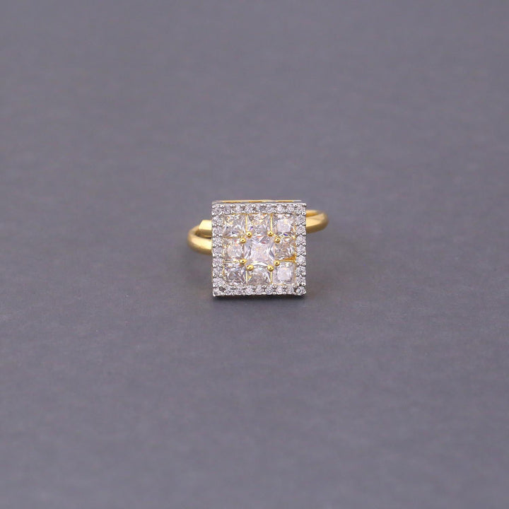 Golden Khadija Adjustable Ring