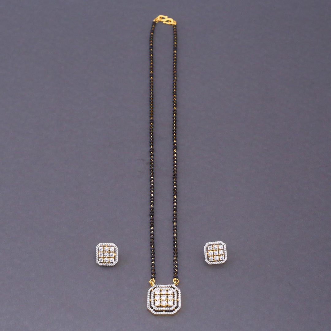 Golden Lily Mangalsutra Set