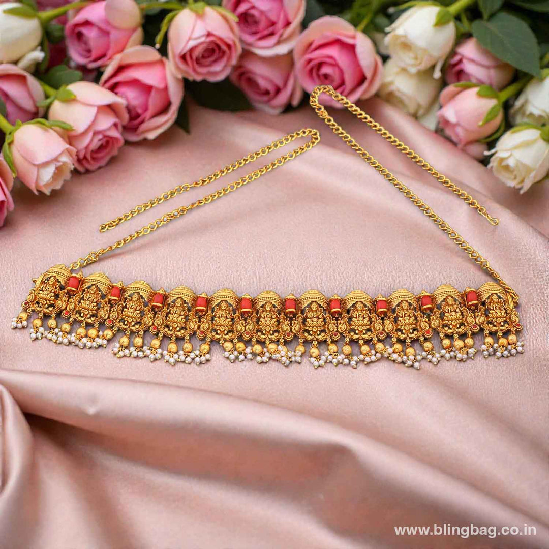 Golden Mahagauri Temple Waist Belt