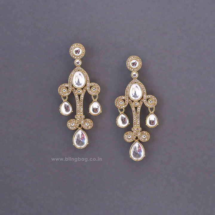 Golden Minal Danglers