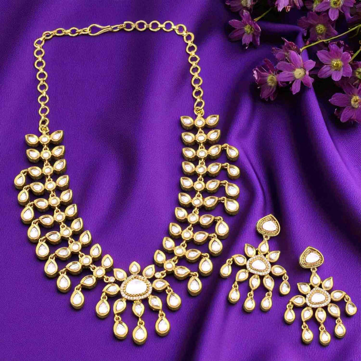 Golden Mirabella Antique Jewellery Set - New Arrival