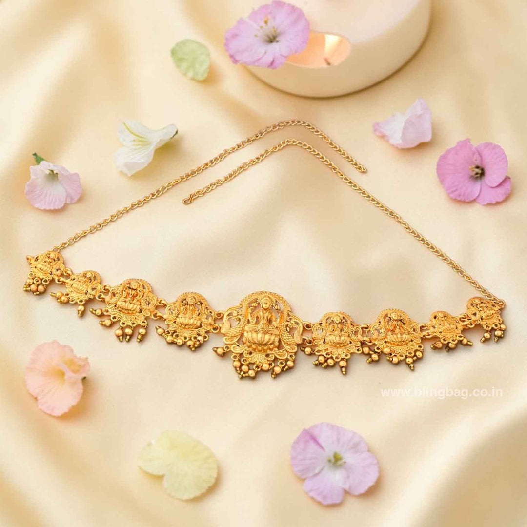 Golden Mridoona Temple Waist Belt