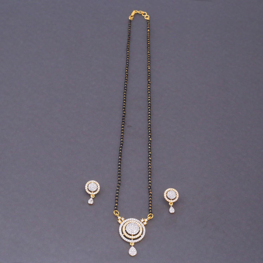 Golden Naomi Mangalsutra Set