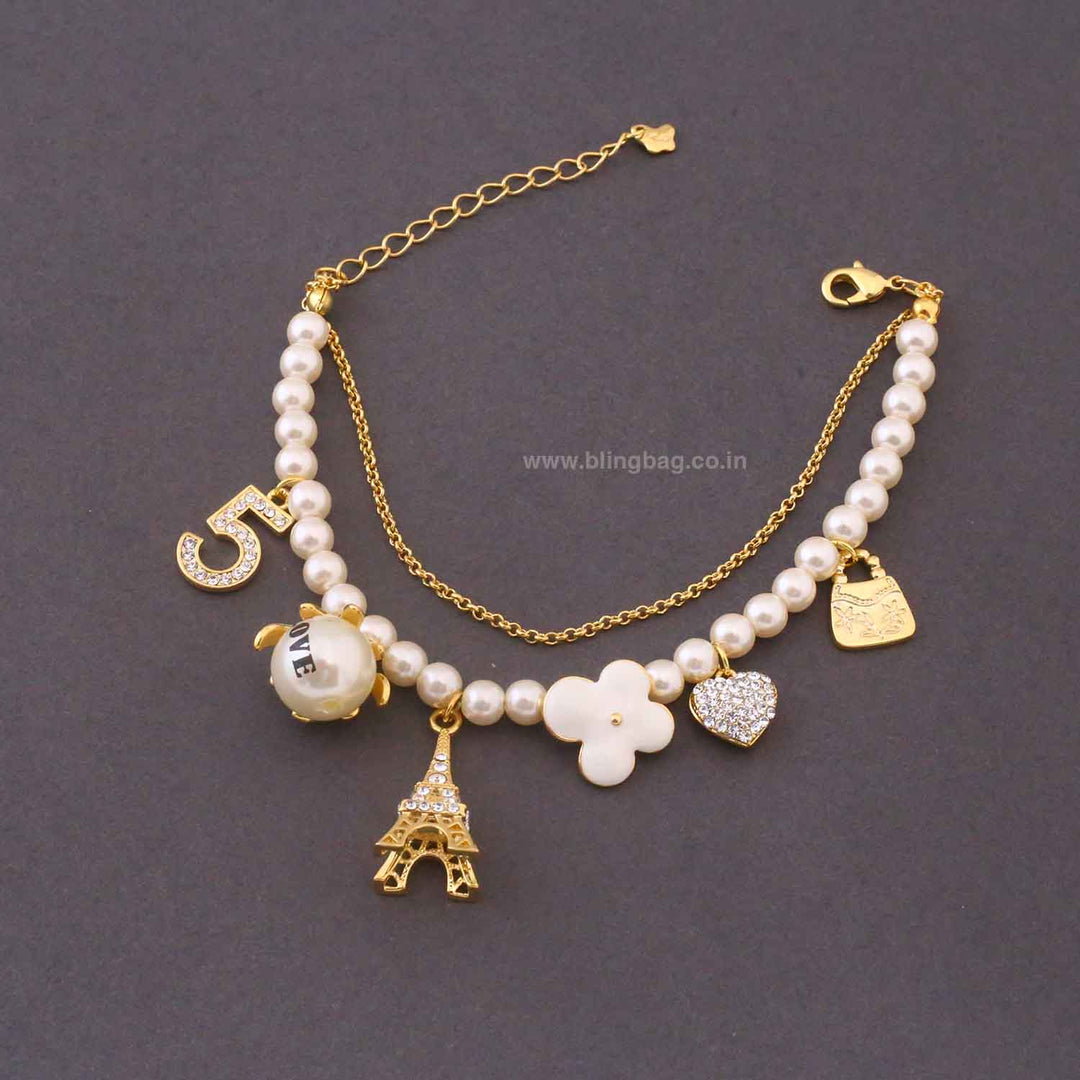 Golden Noraia Adjustable Bracelet