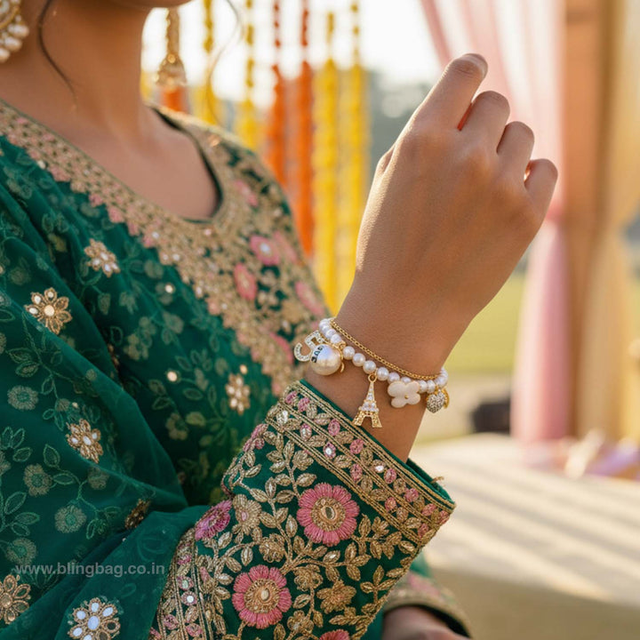 Golden Noraia Adjustable Bracelet