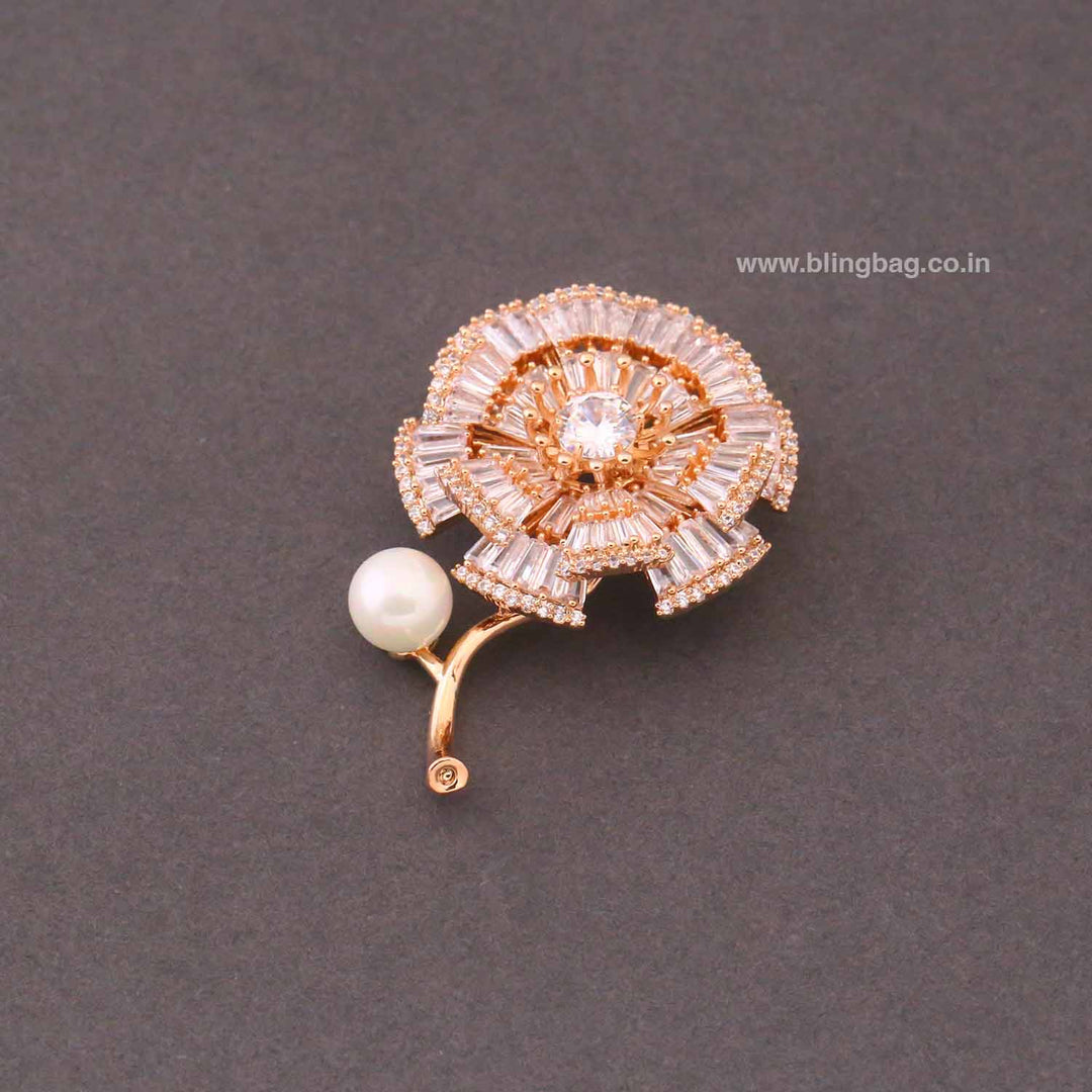 Golden Opal Brooch