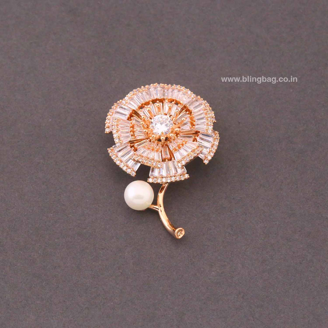 Golden Opal Brooch