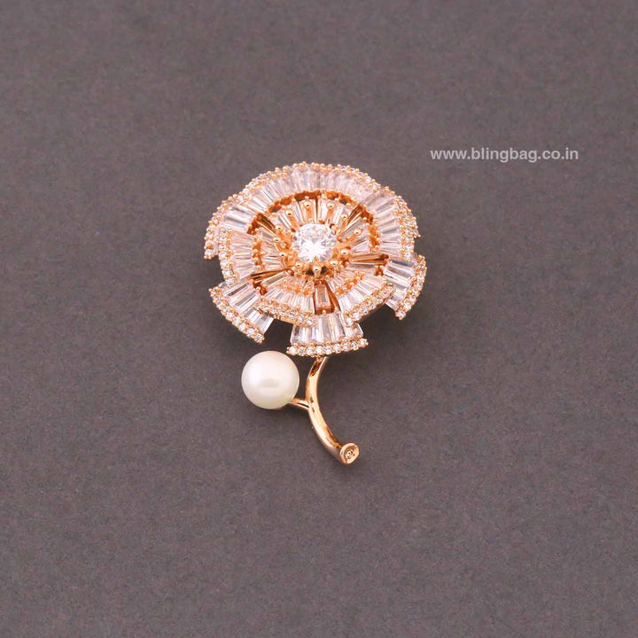 Golden Opal Brooch