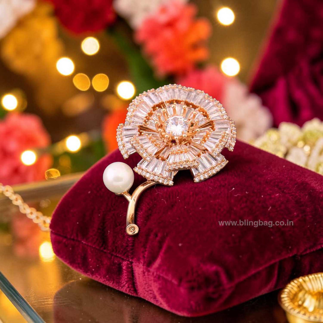 Golden Opal Brooch