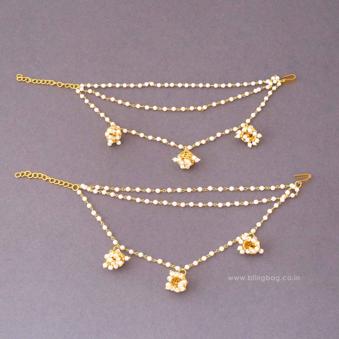 Golden Oshini Antique Ear Chain