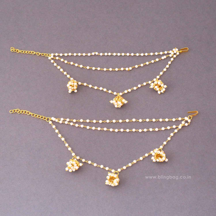 Golden Oshini Antique Ear Chain