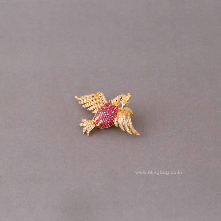 Golden  Phoneix Brooch