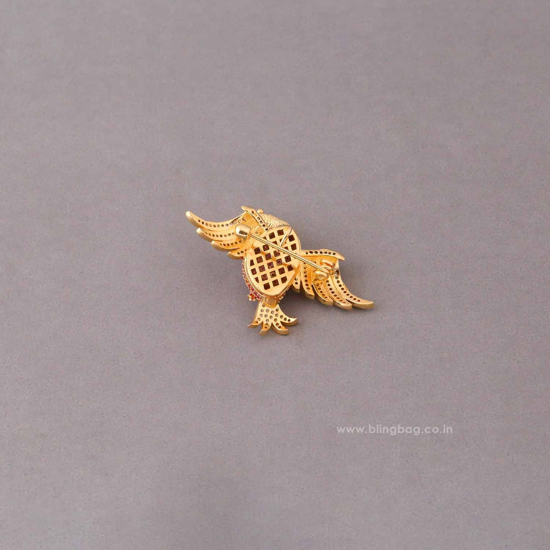 Golden  Phoneix Brooch