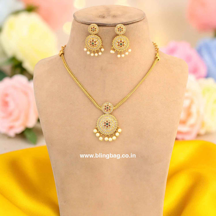 Golden Queenie Antique Jewellery Set - New Arrival