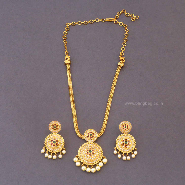Golden Queenie Antique Jewellery Set - New Arrival