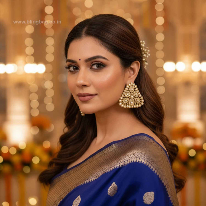 Golden Reena Studs