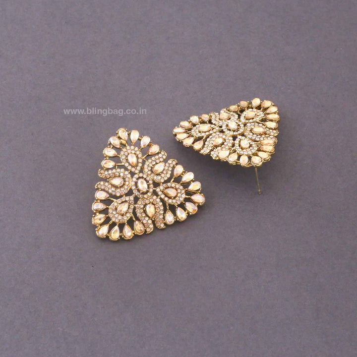 Golden Reena Studs
