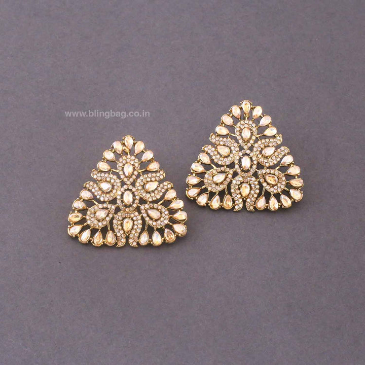 Golden Reena Studs