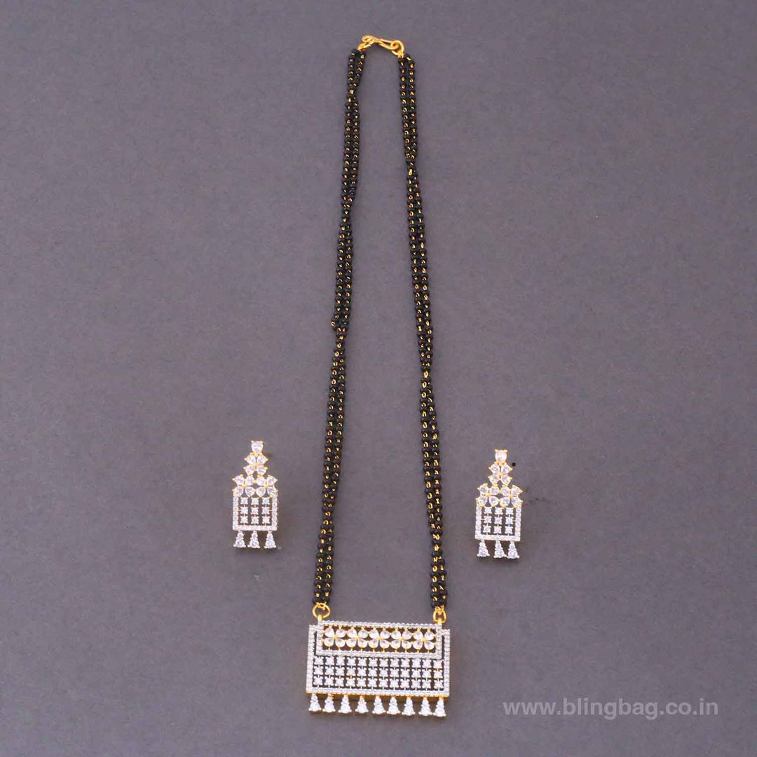 Golden Rozzy Mangalsutra Set