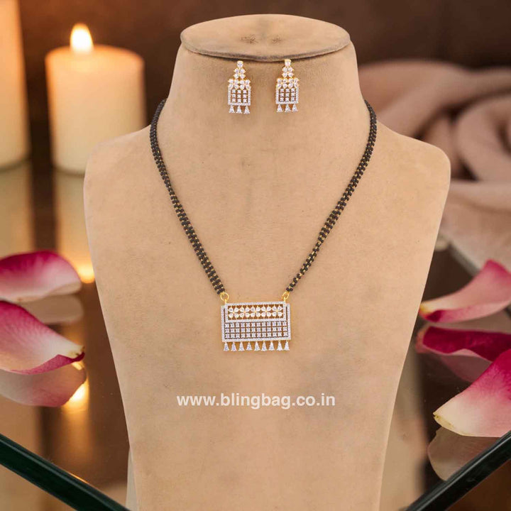 Golden Rozzy Mangalsutra Set