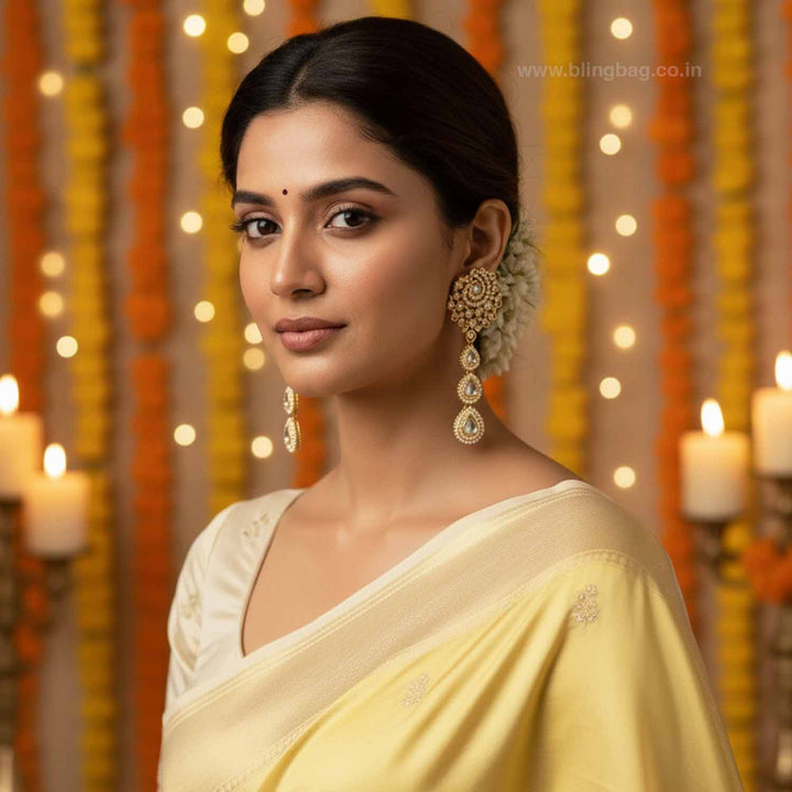 Golden Sajni Danglers