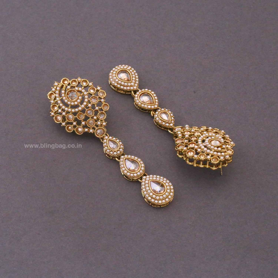 Golden Sajni Danglers